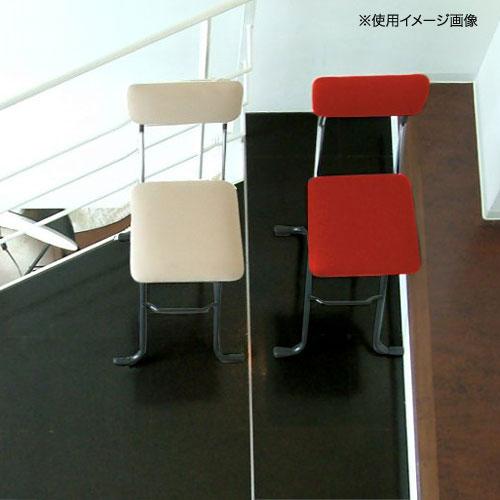 ルネセイコウ 折りたたみ椅子 2脚セット ハイタイプ 幅400×奥行460×高