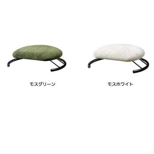 椅子・チェア 美品 ルネセイコウ 正座椅子 ZAU-01 モスホワイト 日本製