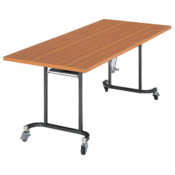 会議用テーブル 折り畳み 奥行750mm フライトテーブル ミーティング  