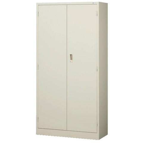 生興 書庫 鍵付き A4 幅880×奥行380×高さ1790mm 両開き書庫 スチール 