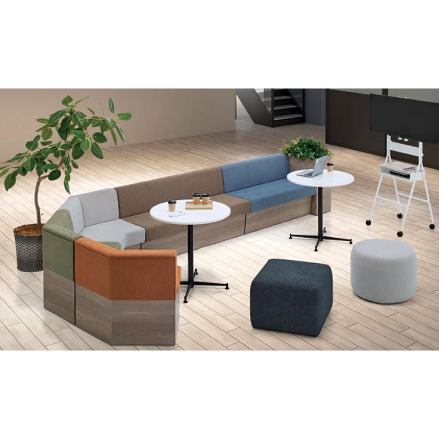 生興 ソファ 3人用 幅1800×奥行600×高さ720mm ローバック ソファー