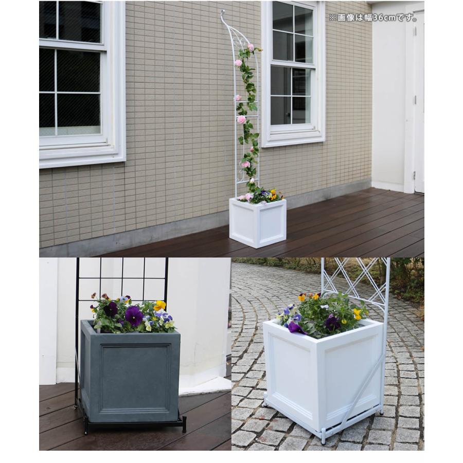鉢 マグネシウム 長角 幅60cm プランター 植木鉢 鉢カバー プランターカバー 長方形 大型 屋外 寄せ植え ガーデニング 園芸用品 おしゃれ 北欧 モダン UBST-600の画像