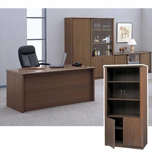 書棚 書庫 木目 ブックシェルフ キャビネット ロッカー 役員用  