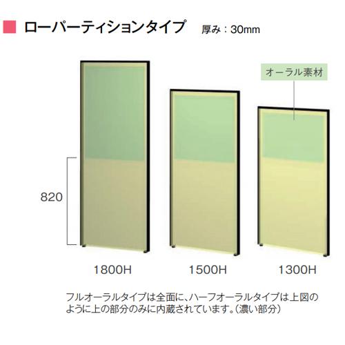 法人限定 パーテーション 高さ1300×幅900mm ハーフオーラルタイプ 調音パネル 防音パネル オフィス 会議室 診察室 オフィス用品 ...