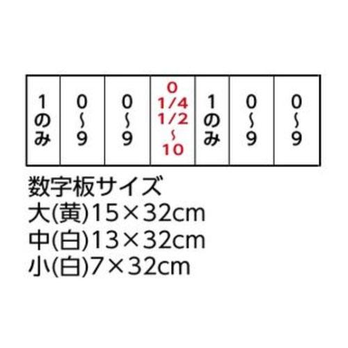 TOEI LIGHT（トーエイライト） 法人限定 得点板 スコアボード 高さ