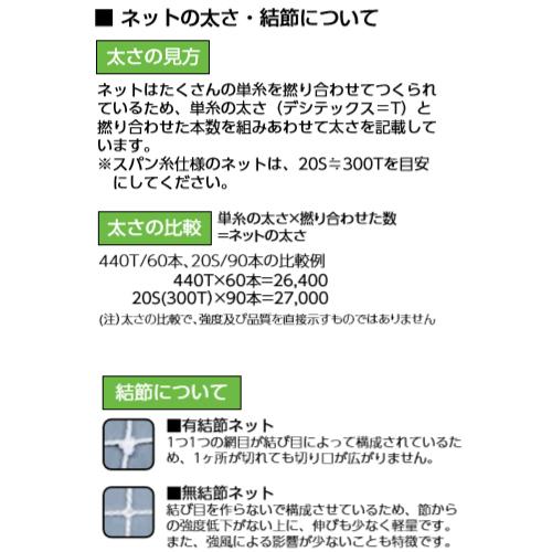 TOEI LIGHT（トーエイライト） ジュニアサッカーゴールネット 2張1組