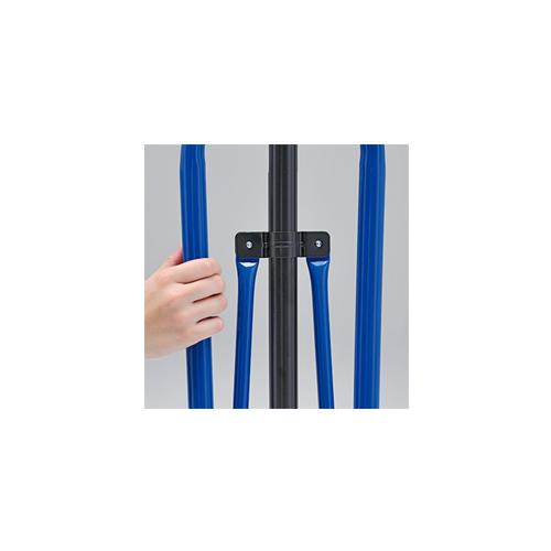 鉄棒 高さ128.5cm トーエイライト 体育器具 運動用品 スポーツ用品 子供用 高さ調節 折りたたみ スチール 練習 体育館 運動場 校庭 スポーツ施設 T1866 T-1866の画像