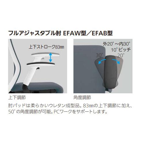 組立設置無料  内田洋行 セレッツァ オフィスチェア ブラックフレーム ブラック脚 ランバーサポートなし ヘッドレスト付 肘付 事務椅子 SA-740M-BS 5-356-641の画像