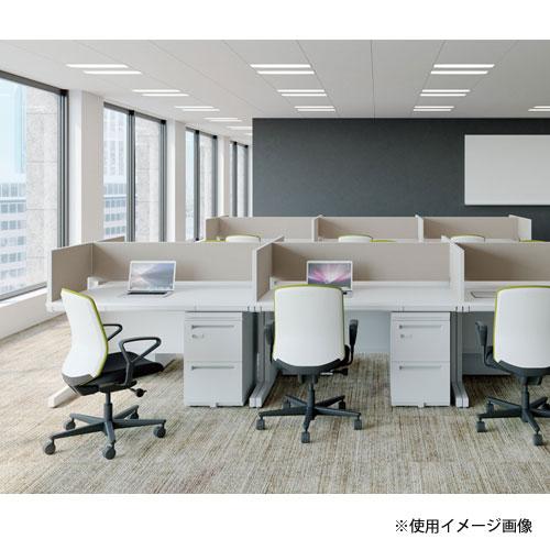 組立設置無料 内田洋行 カリッサ2 オフィスチェア クロスタイプ ホワイトシェル リング肘 ナイロンキャスター チェア オフィス CR2A-221CWB-R PA 5-371-71_2