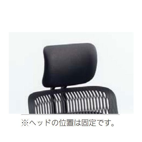 組立設置無料  内田洋行 エージェイチェア2 オフィスチェア ブラック 肘なし ヘッドレスト ウレタンキャスター 事務椅子 オフィス AJ2A-501BK-N PU 5-372-503の画像