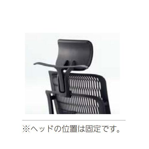 組立設置無料 内田洋行 エージェイチェア2 オフィスチェア アッシュグレイ アジャスタブル肘 ヘッドレスト ウレタンキャスター AJ2A-531AG-A PU-H 5-372-734_7