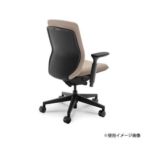 内田洋行 クレネ オフィスチェア オプション アジャスタブル肘 KAAB型 ブラック 作業チェア オフィス 椅子 日本製 5-377-0904の画像