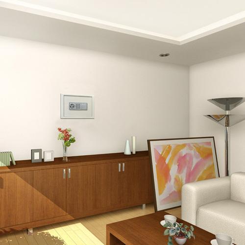 エーコー（EIKO） 送料無料 壁や家具内部に埋め込む隠し金庫 金庫