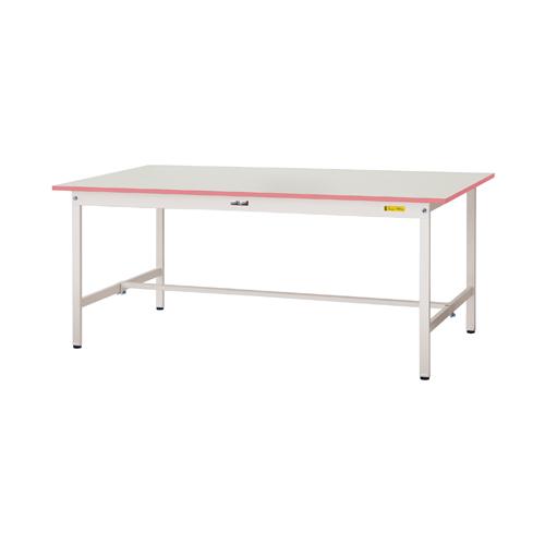 法人送料無料  作業台 山金工業 ヤマテック 幅1800×奥行900×高さ740mm ワークテーブル 作業テーブル ワークデスク 作業机 色彩シリーズ CSUP-1890の画像