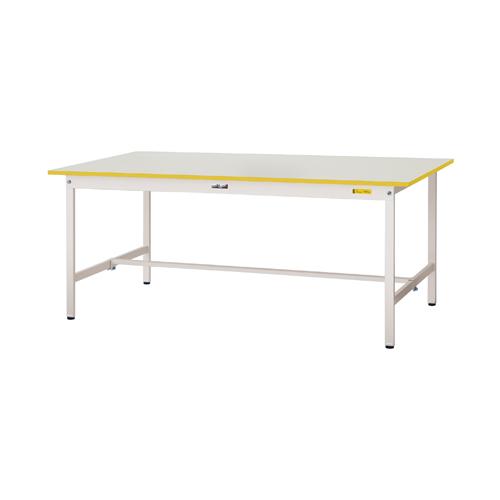 法人送料無料  作業台 山金工業 ヤマテック 幅1800×奥行900×高さ740mm ワークテーブル 作業テーブル ワークデスク 作業机 色彩シリーズ CSUP-1890の画像