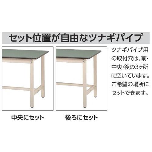 法人送料無料  作業台 山金工業 ヤマテック 幅900×奥行600×高さ600〜900mm ポリエステル天板 ワークテーブル 作業テーブル 作業場 工場 日本製 SWPA-960の画像