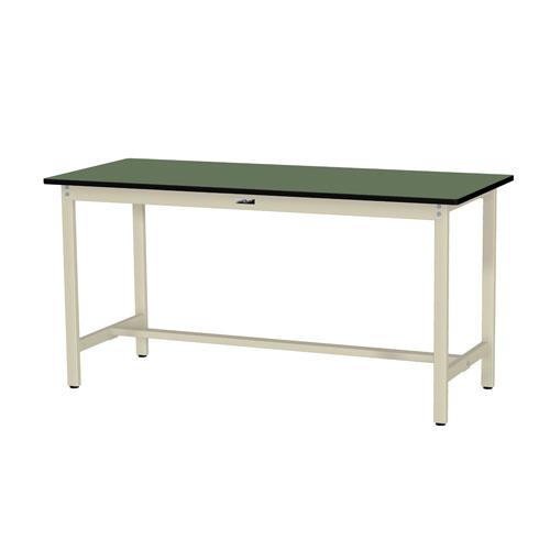  作業台 山金工業 ヤマテック 幅1800×奥行750×高さ900mm 塩ビシート天板 ワークテーブル 立ち作業テーブル 机 作業場 工場 【集成材】 日本製 SWRH-1875