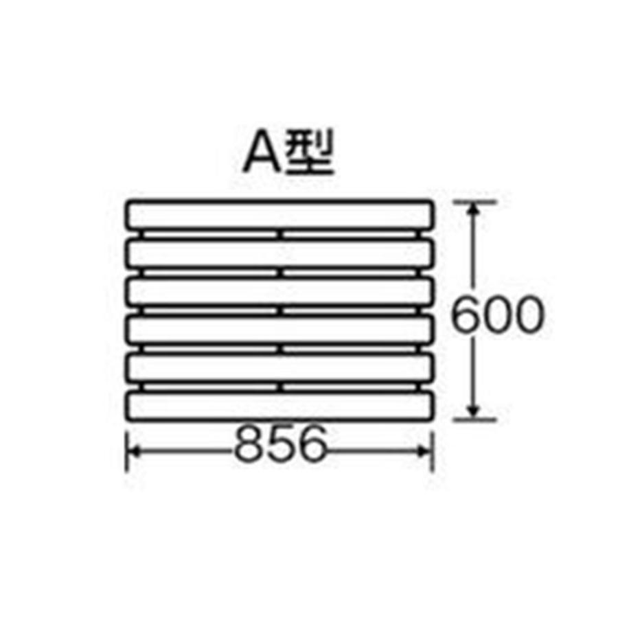 山崎産業 法人限定 スノコ 3枚 セット 600×856mm すのこ 簀の子 マット