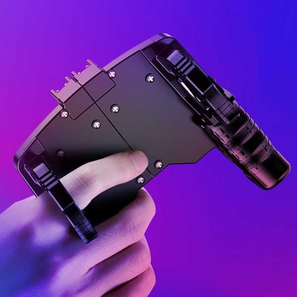 スマホ ゲーム コントローラー 荒野行動 Pubg 射撃 ボタン 4本指 タブレット ゲームパッド 送料無料 0q Sp Control ロールショップ 通販 Yahoo ショッピング