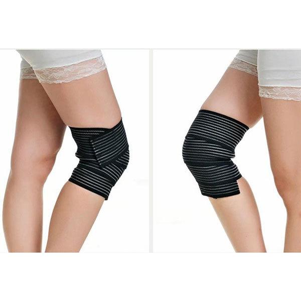 人気沸騰ブラドン サポーター 膝 腕 スピードラップ ふくらはぎ 肘 肉離れ 男女兼用 ブラック 150cm 送料無料 Aynaelda Com