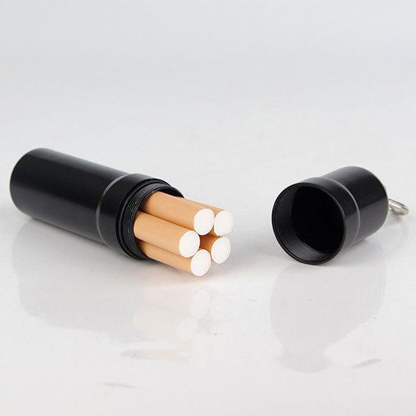 シガレットケース 5本 携帯用 アルミ タバコケース 薬入れ 小物入れ