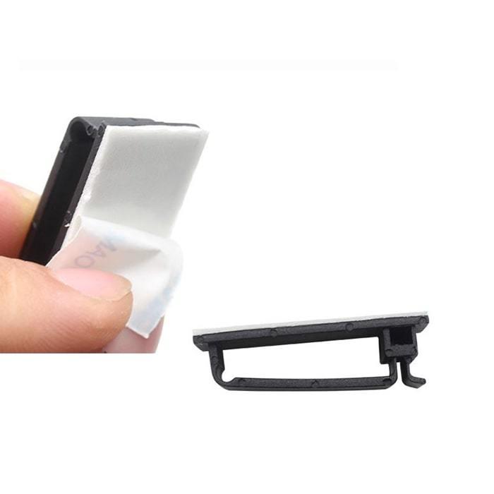 ケーブルクリップ ケーブル 固定 配線 ロック クリップ 横長