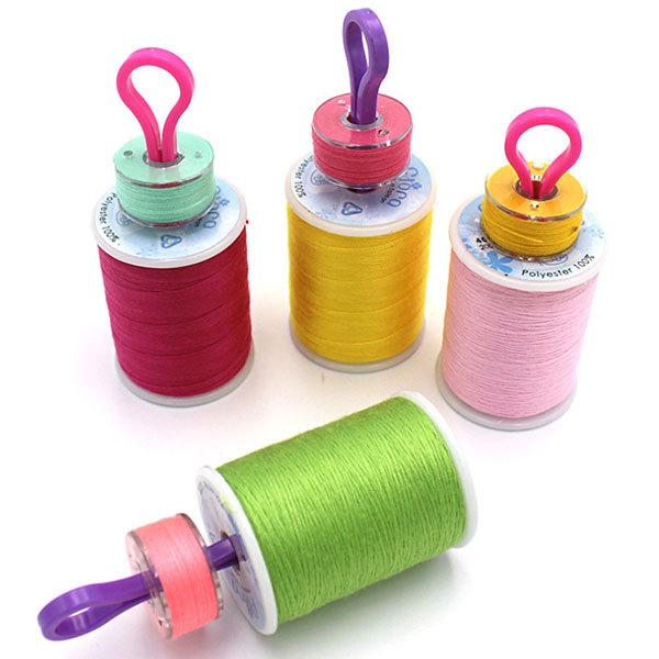 ボビンキャッチャー ミシン ボビン収納 ミシン糸収納 正規認証品 新規格 紛失防止 保管 ボビンクリップ ランダム 12個セット 裁縫 送料無料