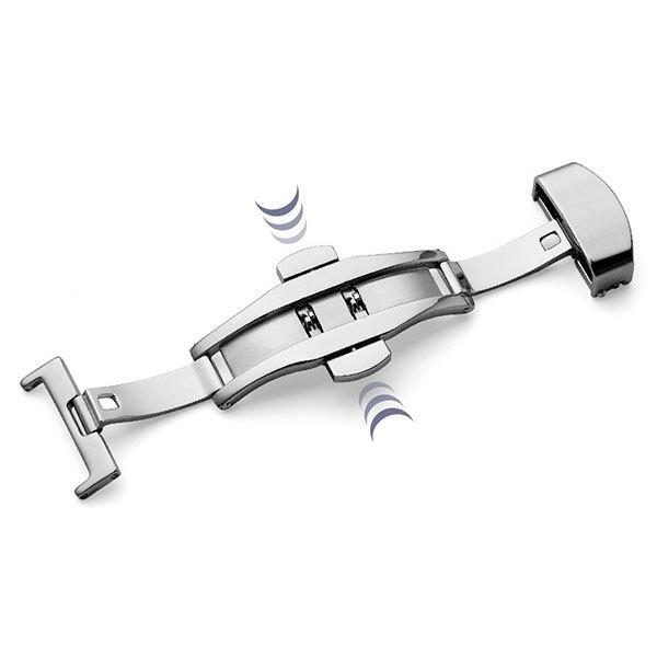 時計 ベルト Dバックル 14mm 16mm 18mm 20mm 22mm 時計バックル 時計