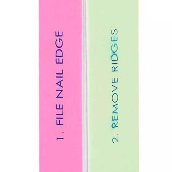 爪磨き ブロックバッファー 3個セット 爪やすり 4面 ネイルケア 艶出し