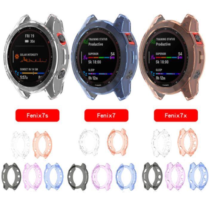 Garmin fenix 7 ケース カバー 7S 7X クリアケース ガーミン