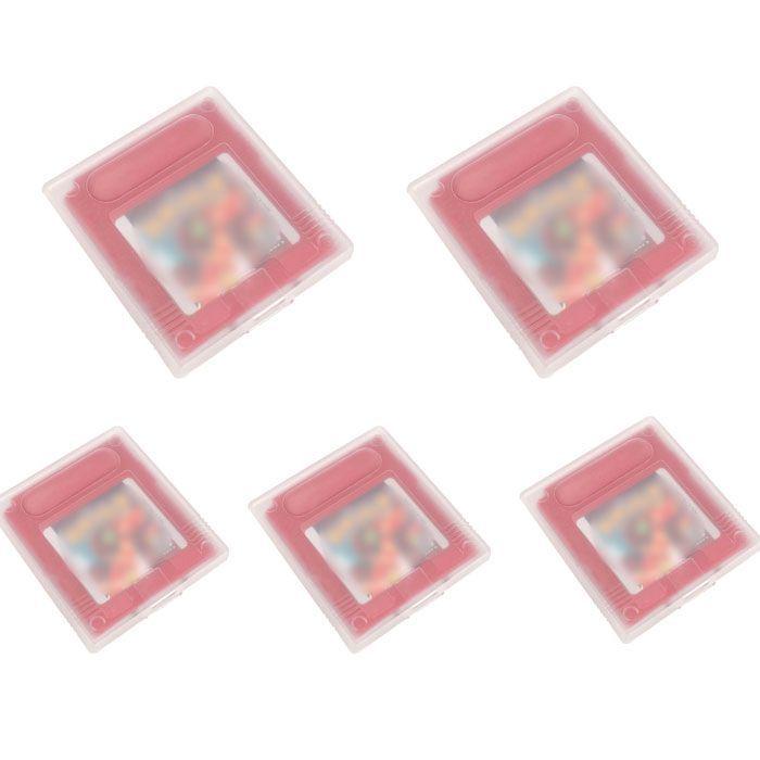 ゲームボーイ ソフト ケース 5個セット GB GBC 対応 収納ケース