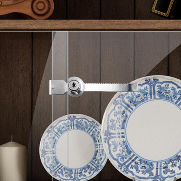 ガラス製スライド式ショーケース 卓上ガラスショーケース 幅45×高さ38.7cm