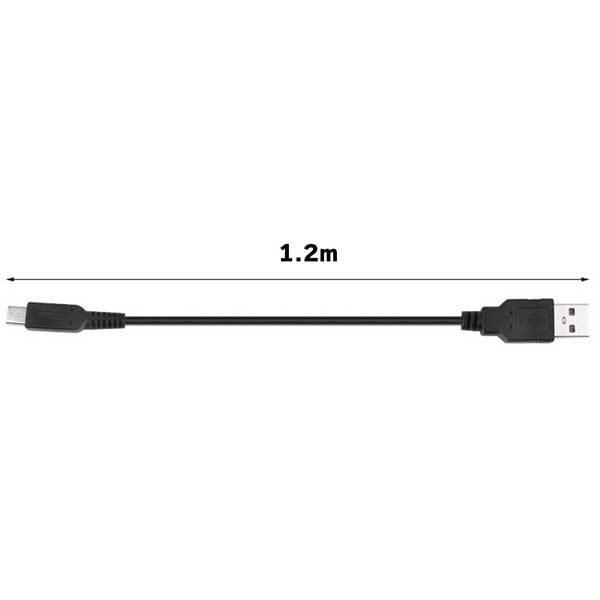3DS 充電ケーブル 2本セット 1.2m USB 充電器 New3DS New3DSLL 3DSLL