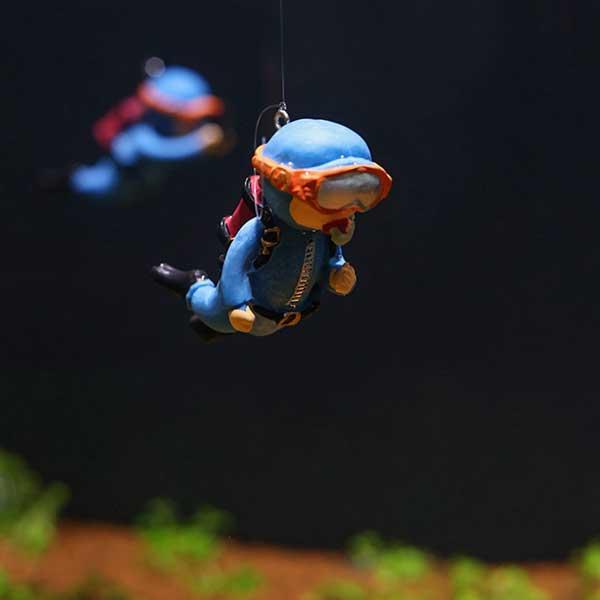アクアリウム 水槽 潜水士 ダイバー 装飾 潜水夫 オーナメント