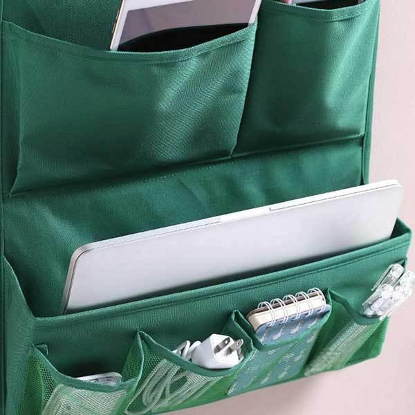 ウォールポケット 壁 収納 壁面収納 小物 ポケット 壁掛け グリーン
