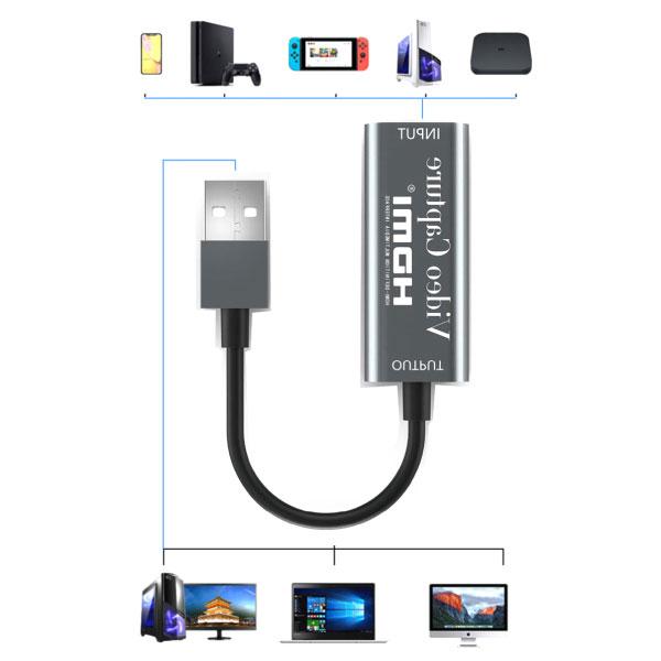 HDMI キャプチャーボード ゲーム キャプチャー USB3.0 ビデオ