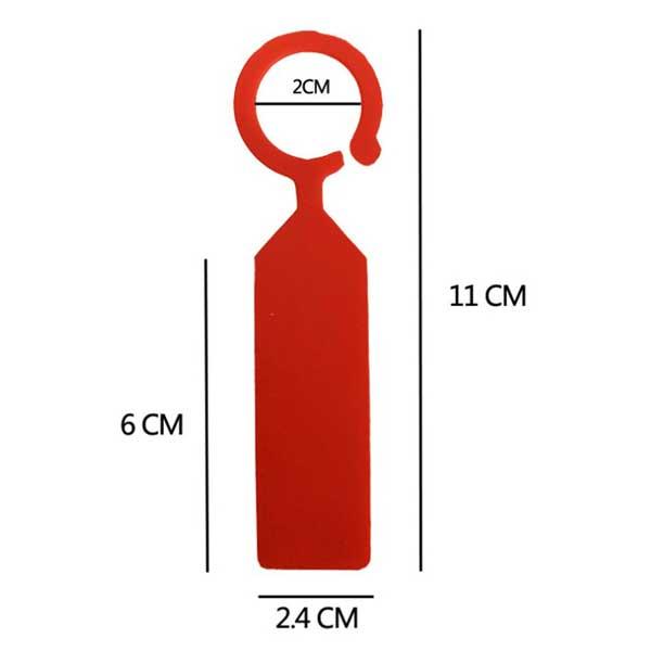 100枚入り】 ガーデニング 農業 ぶら下げ 植物 ラベル プラスチック