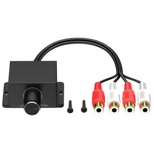 音量調節器 カー ホームオーディオ アンプ ベース RCA ゲイン レベル
