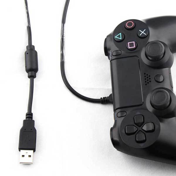 PS4 コントローラー 用 microUSB充電 2本入り データケーブル Xbox One プレステ4 充電 USB Slim PS4 Pro Xbox 携帯電話｜lool-shop｜03