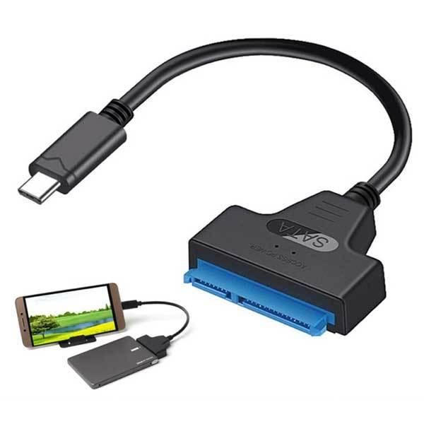 SATA USB type-c 変換ケーブル Type-C 変換アダプター SATAケーブル 外部電源不要 ドライバー不要 2.5インチ HDD SSD 挿すだけ｜lool-shop｜06