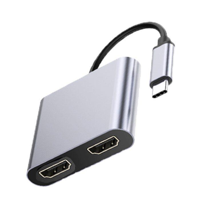 3画面同時表示可能!】USB C デュアル HDMI 変換アダプタ 3画面同時表示可能!】USB C デュアル HDMI 変換アダプタ