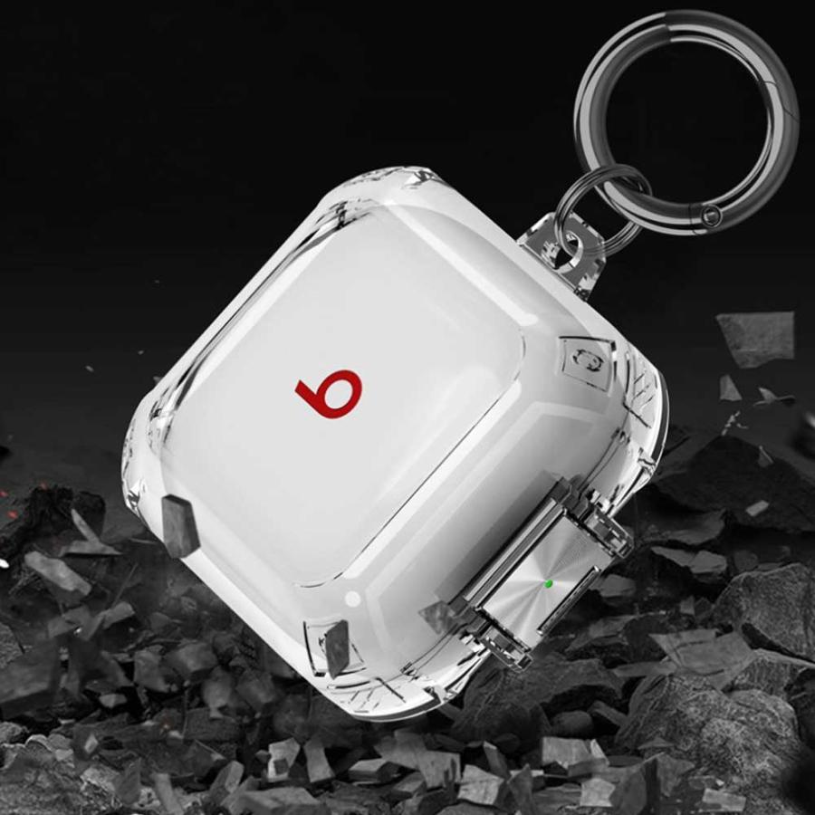 Beats Fit Pro ケース TPU 半透明 クリアタイプ 保護ケース ビーツ