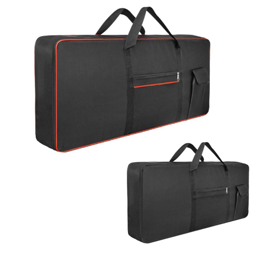 キーボードケース 61鍵盤 リュック 2WAY ソフトケース クッション 厚手