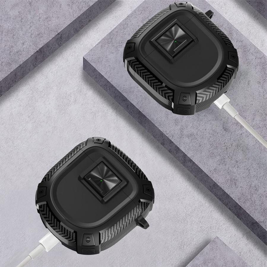 Bose QuietComfort Earbuds II ケース カバー カラビナ付き 耐衝撃 傷