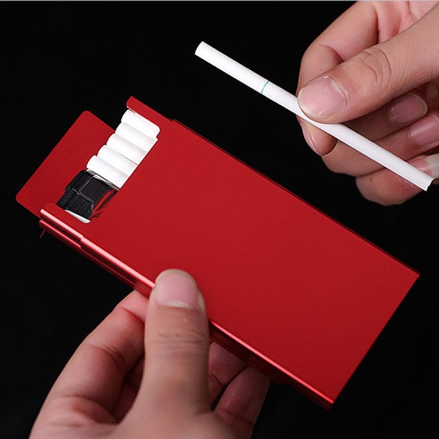 紙タバコケーススリムロング 赤黒 楽天市場】シガ タバコ スリム ロングの通販