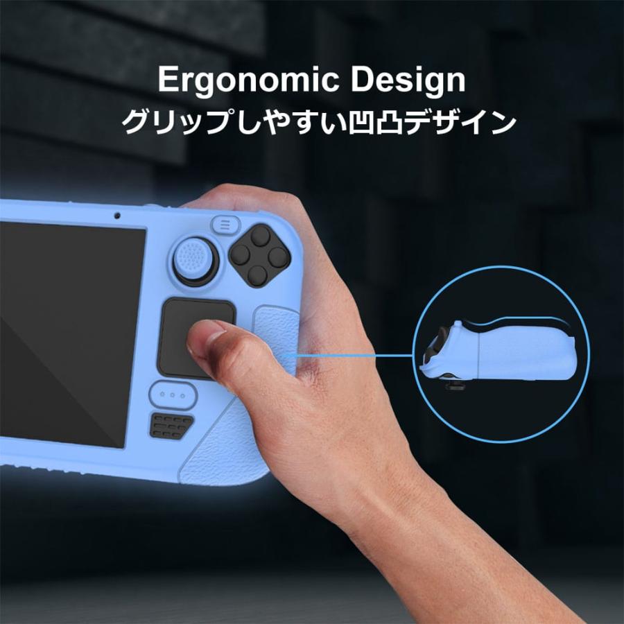 爆買] Steam Deck スチームデック カバー スティックカバー