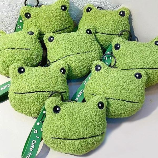 カエル キーホルダー 小銭入れ 子供 バック チャーム インテリア 雑貨