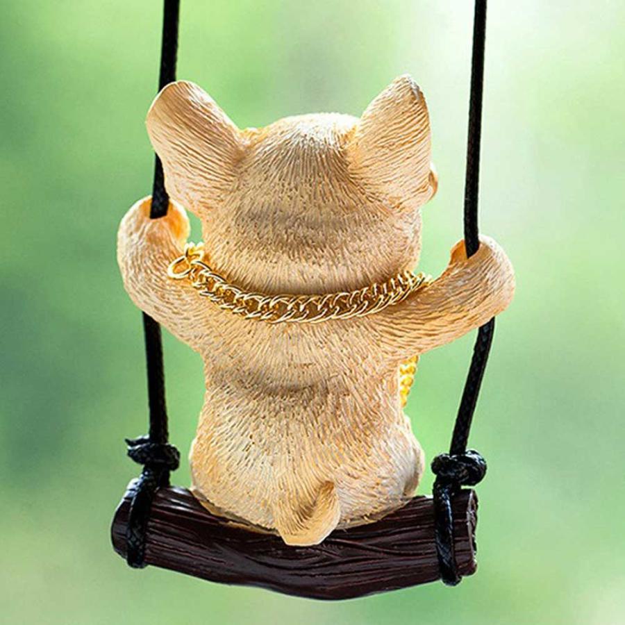 オーナメント 犬 ドッグ ルームミラー アクセサリー 飾り 可愛い