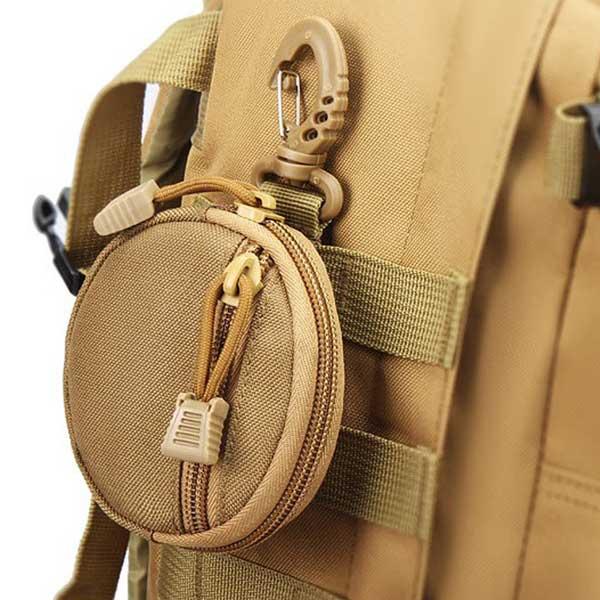 小物入れ ポーチ ベルトループ カラビナ 収納 ウエストポーチ