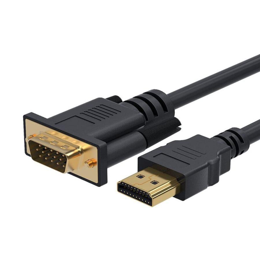 HDMI to VGA ケーブル 変換 アダプタ パソコン 周辺機器 USB｜lool-shop｜03